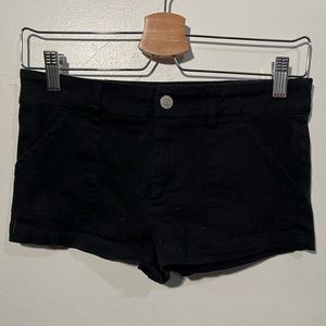 Black Mini Shorts